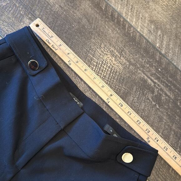 NWOT LOFT Petite Black Marisa Trouser Pant Size 4P - Picture 6 of 9